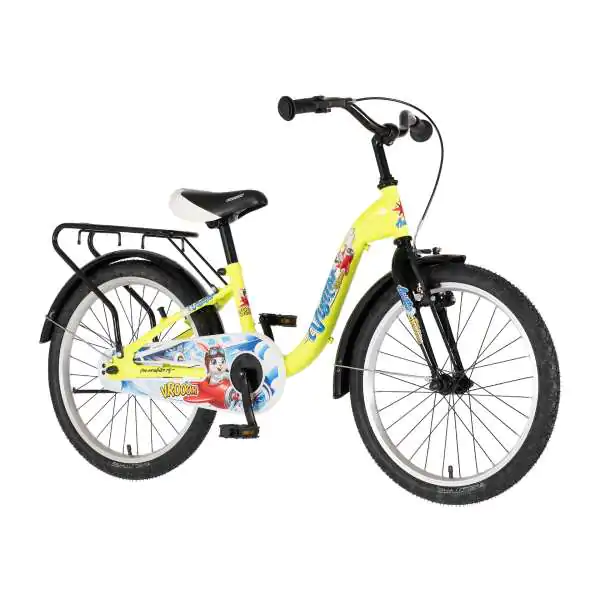 Bicikl za decu visitor aviator 20" 10" v-brake  kontra 115-135cm (20") neon žuti