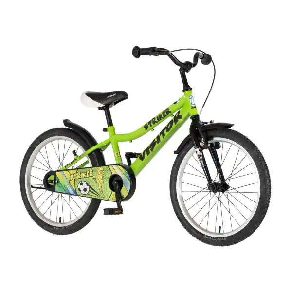 Bicikl za decu visitor striker 20" 10" v-brake  kontra 115-135cm (20") zeleni neon