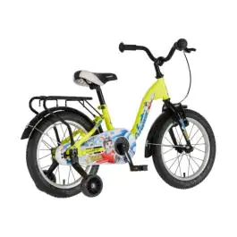 Bicikl za decu visitor aviator 16" 9" v-brake  kontra 105-125cm (16") neon žuti