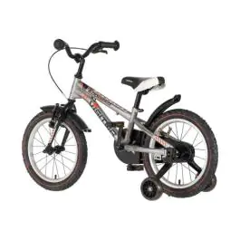 Bicikl za decu visitor kopacko 16" 9" v-brake  kontra 105-125cm (16") srebrni sjaj uv