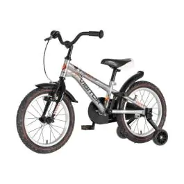 Bicikl za decu visitor kopacko 16" 9" v-brake  kontra 105-125cm (16") srebrni sjaj uv