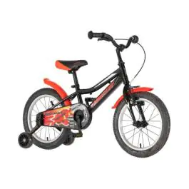 Bicikl za decu visitor redstriker 16" 9" v-brake  kontra 105-125cm (16") crno crveni