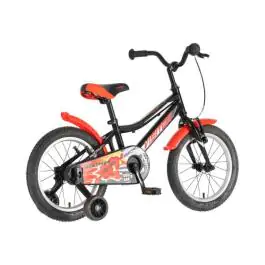 Bicikl za decu visitor redstriker 16" 9" v-brake  kontra 105-125cm (16") crno crveni