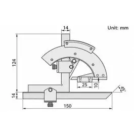 INSIZE Uglomer 0-320°