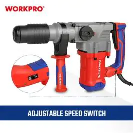 Električna rotaciona čekić bušilica SDS-MAX, 1500W (10 J) – WORKPRO WP470405
