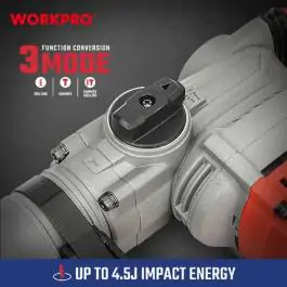 Aku. čekić-bušilica SDS+ (bez četkica), 20V – WORKPRO WP390306