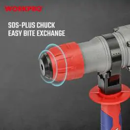 Aku. čekić-bušilica SDS+ (bez četkica), 20V – WORKPRO WP390306