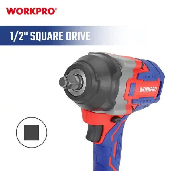 Aku. udarni ključ 20V (bez četkica), 850 Nm - WORKPRO WP390213