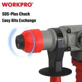 Električna čekić-bušilica SDS+, 1500W (5,5 J) – WORKPRO WP470401