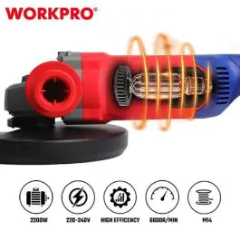 Električna ugaona brusilica 2200 W (230 mm) – WORKPRO WP472004