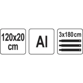 YATO glet ravnjača za beton 1200mm 3X1,8m