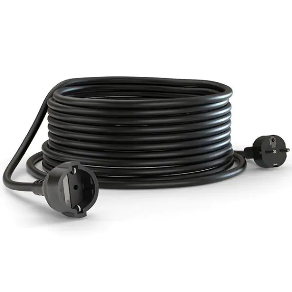 COMMEL Produžni kabel - šuko H05VV-F 3G2,5 20m crni