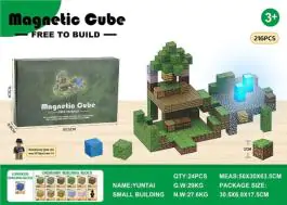 Kocke magnetne 216 kom