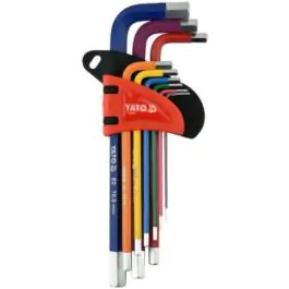 YATO SET DUGIH INBUSA 1.5 - 10 MM 9/1 BOJA
