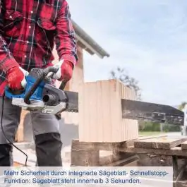 Električna testera za sečenje građevinskog materijala AZE430 5901824901 Scheppach