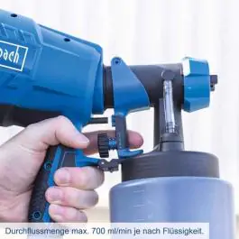 Aku pištolj za farbanje IXES C-APS700-X Set S1x2Ah Scheppach