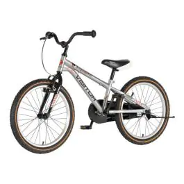 Bicikl za decu visitor kopacko 20" 10" v-brake  kontra 115-135cm (20") srebrni uv sjaj