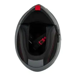 Kaciga za motor veličina xxl-mvx 63-64 cm 935sv flip up dupli vizir siva