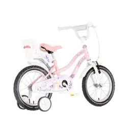 Bicikl za decu visitor songbird 16" 9" v-brake  kontra 105-125cm (16") roze