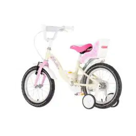 Bicikl za decu visitor liloo 16" 9" v-brake  kontra 105-125cm (16") bež roze mat