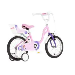 Bicikl za decu visitor princess 16" 9" v-brake  kontra 105-125cm (16") roze