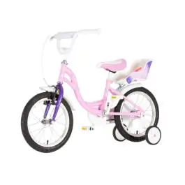 Bicikl za decu visitor princess 16" 9" v-brake  kontra 105-125cm (16") roze