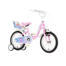 Bicikl za decu visitor kitty 16" 9" v-brake  kontra 105-125cm (16") roze