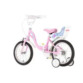 Bicikl za decu visitor kitty 16" 9" v-brake  kontra 105-125cm (16") roze