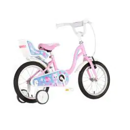Bicikl za decu visitor kitty 16" 9" v-brake  kontra 105-125cm (16") roze