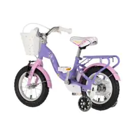 Bicikl za decu visitor unicorn 12" 8" v-brake kontra 95-115cm (12") ljubičasti