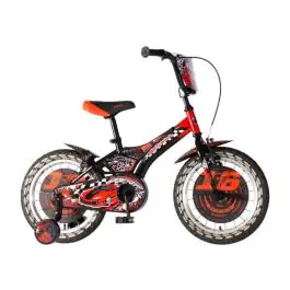 Bicikl kids visitor nitro 16 10" v-brake kontra 105-125cm (16") crno crvenii