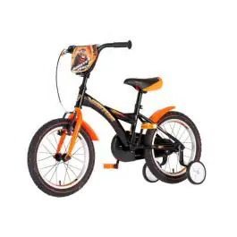 Bicikl za decu visitor truck 16" 9" v-brake  kontra 105-125cm (16") crno narandžasti uv sjaj