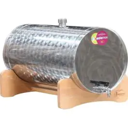 Ezio Inox ležeće inox bure za rakiju 45 L