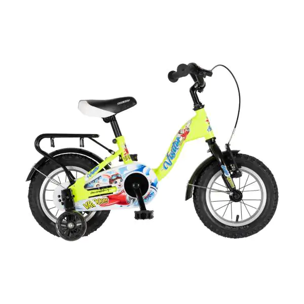 Bicikl za decu visitor aviator 12" 8" v-brake  kontra 95-115cm (12") neon zeleni
