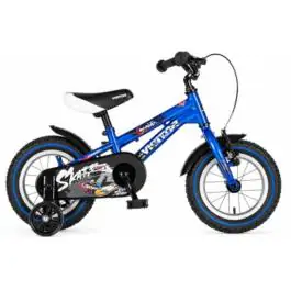 Bicikl za decu visitor cosmo 12" 8" v-brake  kontra 95-115cm (12") plavi