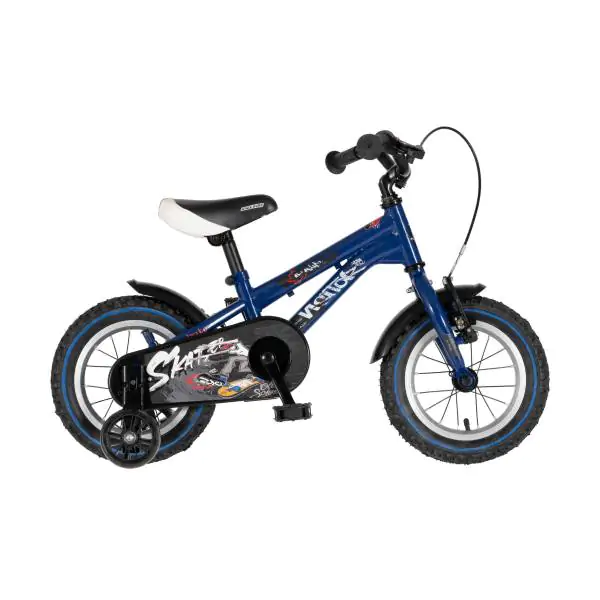 Bicikl za decu visitor beatskate 12" 8" v-brake  kontra 95-115cm (12") sivi  perla