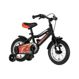 Bicikl za decu visitor redstriker 12" 8" v-brake  kontra 95-115cm (12") crno crveni
