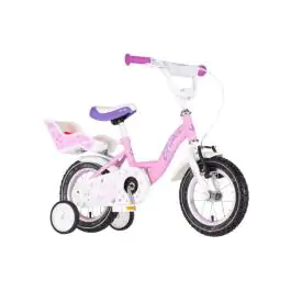 Bicikl za decu visitor liloo 12" 8" v-brake  kontra 95-115cm (12") roze