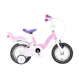 Bicikl za decu visitor liloo 12" 8" v-brake  kontra 95-115cm (12") roze