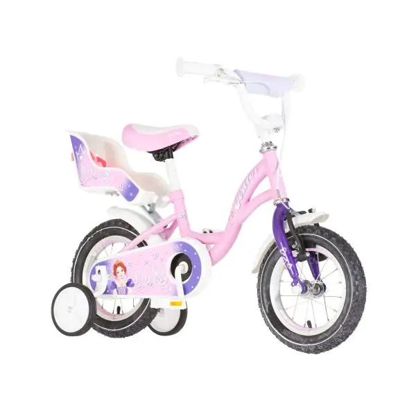Bicikl za decu visitor princess 12" roze