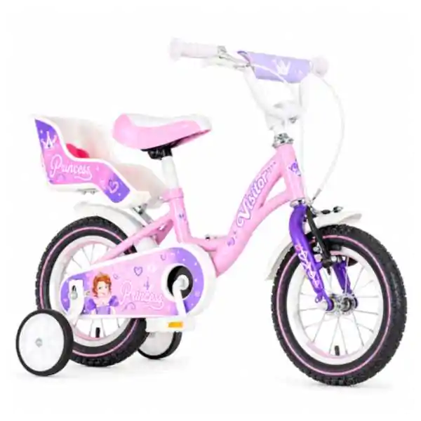 Bicikl za decu visitor princess 12" roze