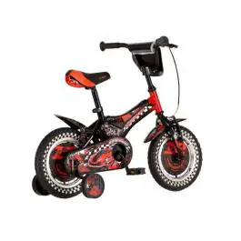 Bicikl za decu visitor nitro 12" 9" v-brake kontra 95-115cm (12") crno crvenii