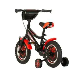 Bicikl za decu visitor xtreme 12" 8" v-brake  kontra 95-115cm (12") crno crveni