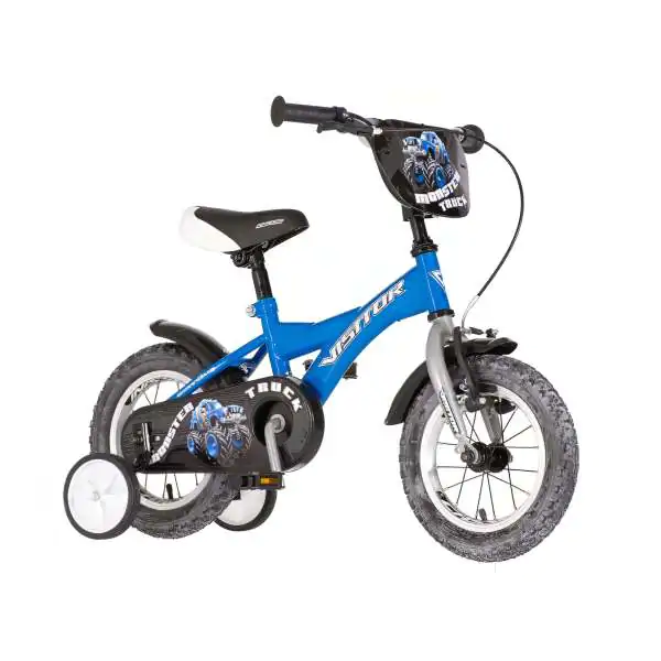 Bicikl za decu visitor truck 12" 7" v-brake  kontra 95-115cm (12") plavi