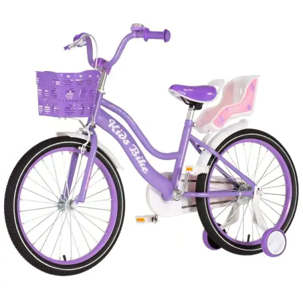 Dečiji bicikl princess flower ljubičasta 20 2024