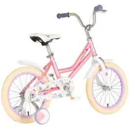 Dečiji bicikl unicorn 12" čelik 7" v-brake 1 brzina 95-115cm (12") roze