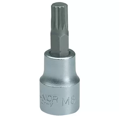 Ključ nasadni sa ZX profilom, prihvat 3/8" 236/2ZX M8 UNIOR