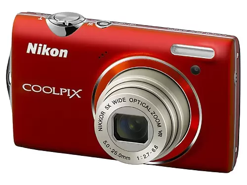 S 5100 Coolpix digitalni fotoaparat NIKON crveni