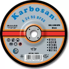 Brusna ploča za Metal 115mm x 6.4 x 22 Karbosan