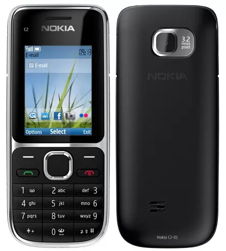 Mobilni telefon C2-01 Black A00002477 Nokia  